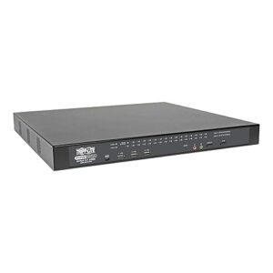Tripp Lite B064-032-01-IPG NetDirector Cat5 KVM Over IP Switch with 32 Ports - Virtual Media, 1 External + 1 Local User, 1U Server Cabinet, TAA